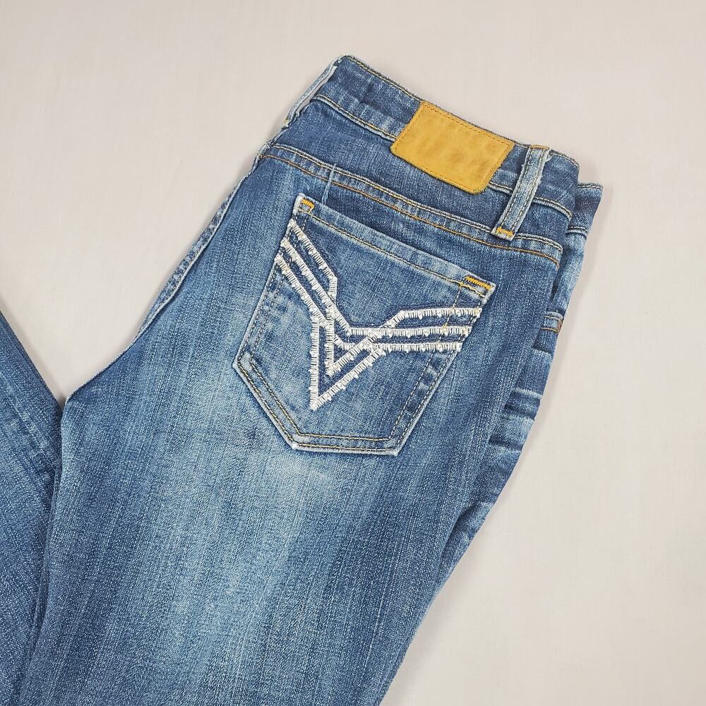 Vigoss Collection The Maimi Skinny Womens Jeans Size 9/10x30 Dark Wash